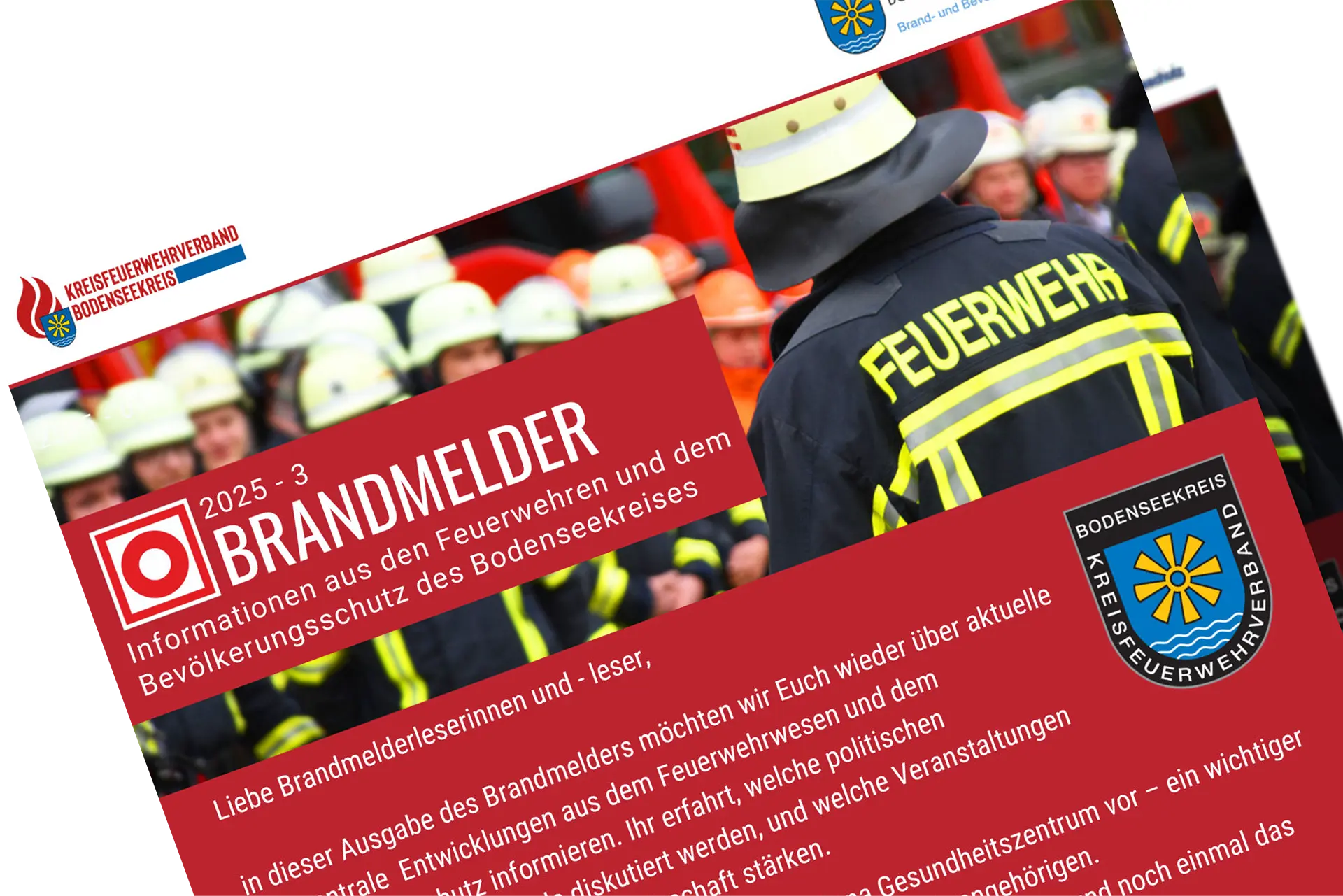 Brandmelder Darstellung